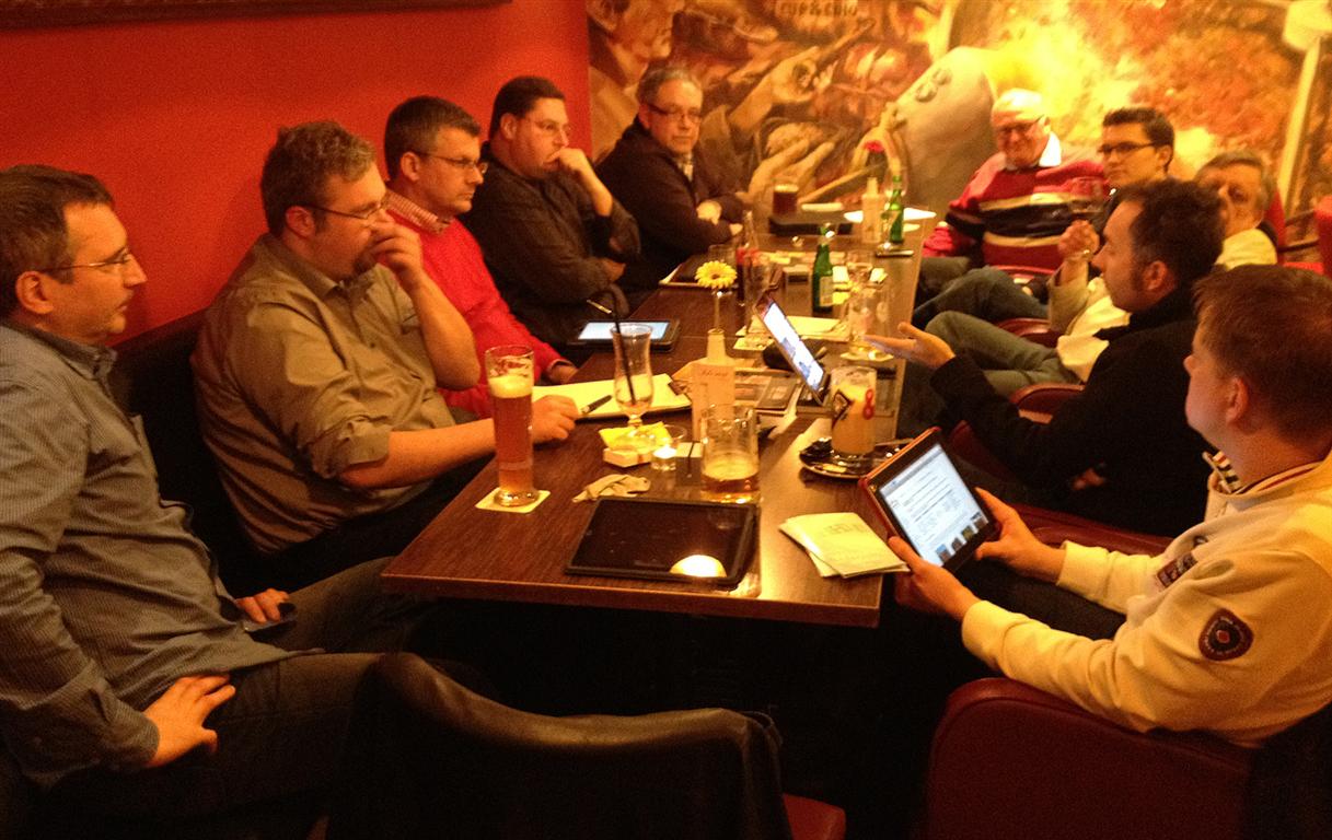 Treffen der HammWiki-Community beim Stammtisch