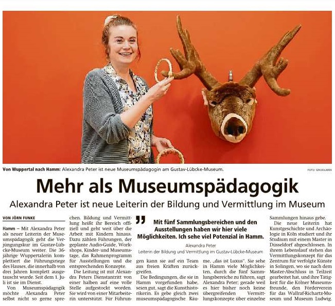 Datei:Jörn Funke - Mehr als Museumspädagogik -Westfaelischer Anzeiger Hamm vom 09-09-2023.jpg