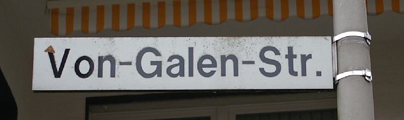 Datei:Strassenschild Von Galen Strasse.jpg