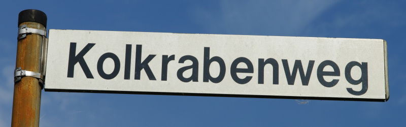 Datei:Strassenschild Kolkrabenweg.jpg