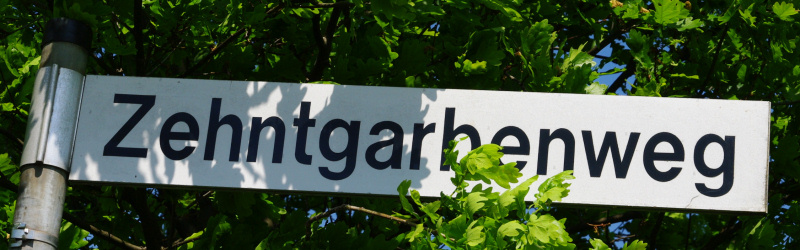 Datei:Strassenschild Zehntgarbenweg.jpg
