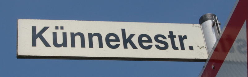 Datei:Strassenschild Kuennekestrasse.jpg
