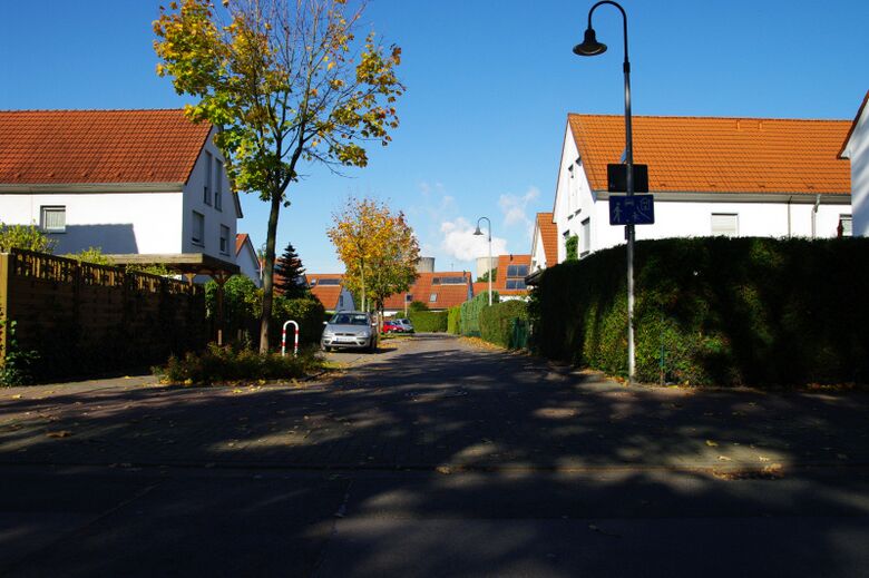 Fabriciusweg von der Herringer Heide aus
