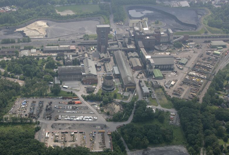 Zeche Heinrich Robert im Überblick, Luftbild (2007)