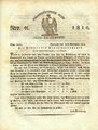 Sammlung der Präfectur-Verhandlungen des Ruhr-Departements Jahr 1810, Dortmund 1810