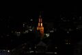 Lutherkirche bei Nacht