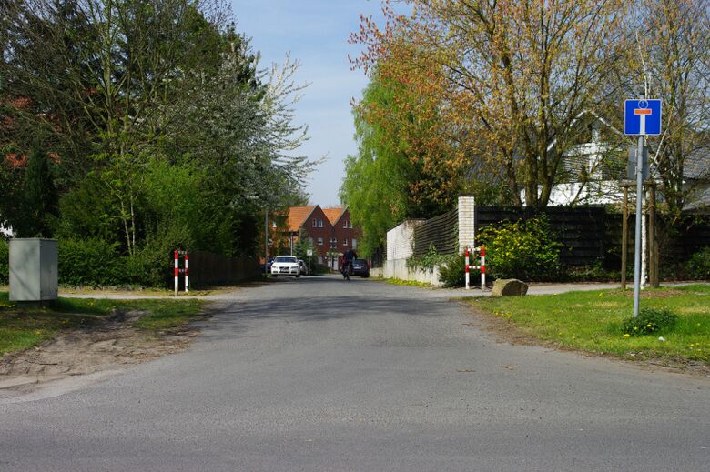 An der Stephanuskirche vom Langenhövel aus