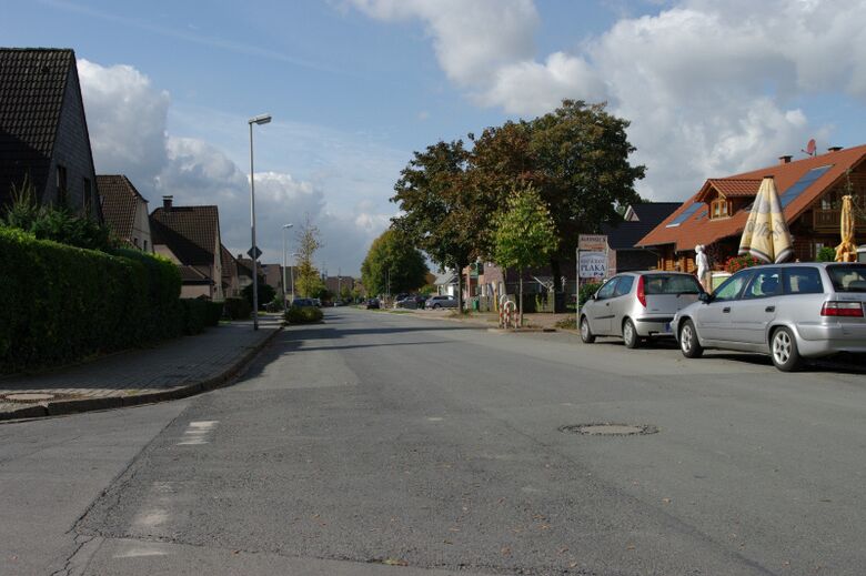 Lünener Straße Ecke Mozartstraße Richtung Alte Lünener Straße