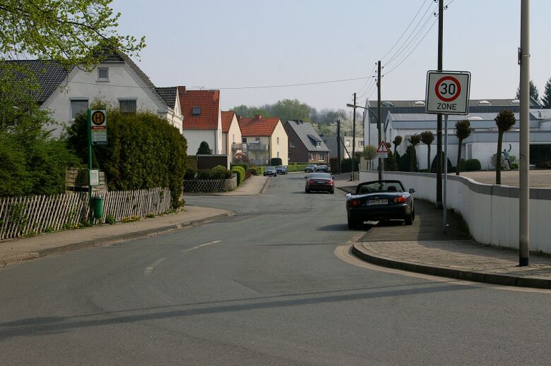 Ostendorfstraße von der Reginenstraße aus