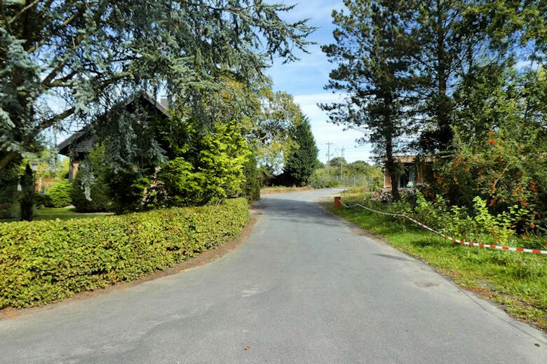 Abzweig Nordenfeldmark vom Graudenzer Weg aus