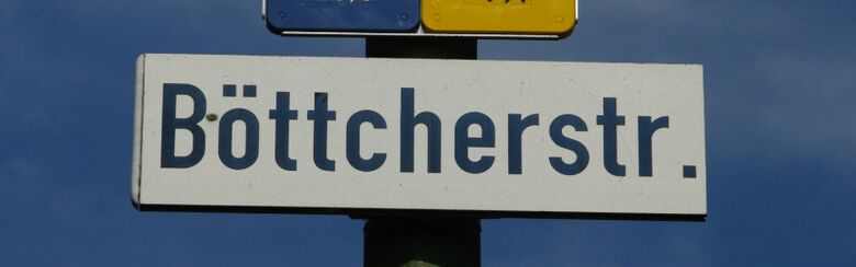 Straßenschild Böttcherstraße