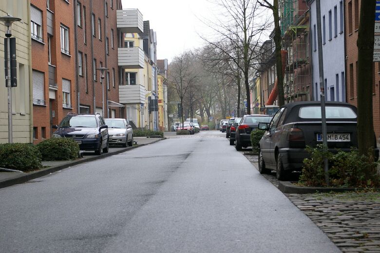 Grünstraße Richtung Schillerplatz