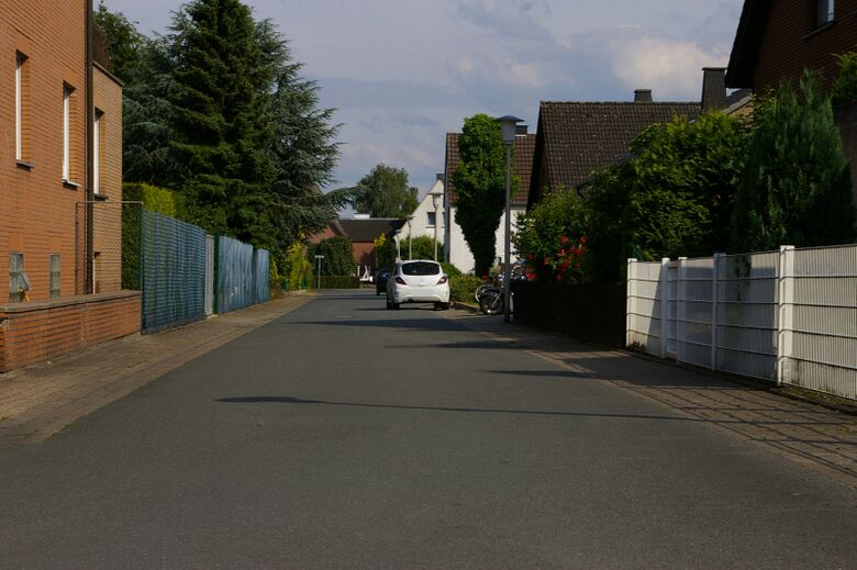 Holbeinstraße von der Dürerstraße aus