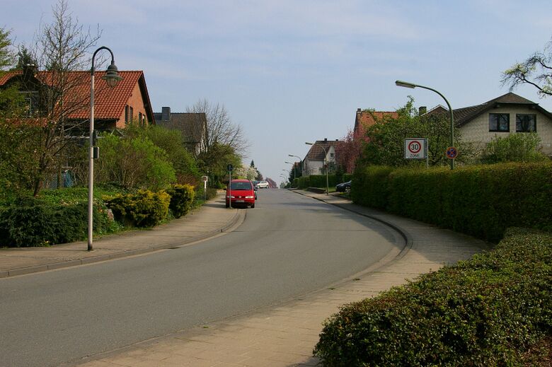 Weingarten von der Alten Salzstraße aus