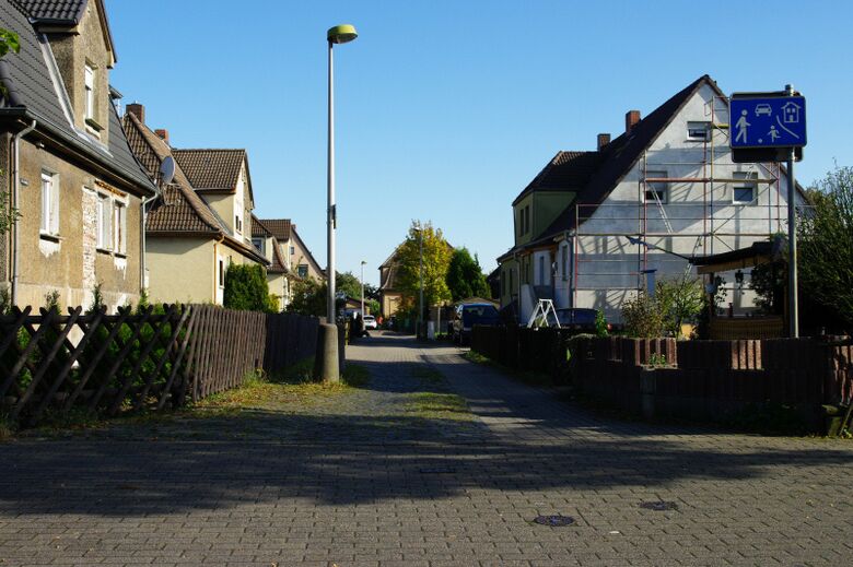 Deichmühle von der Albert-Funk-Straße aus