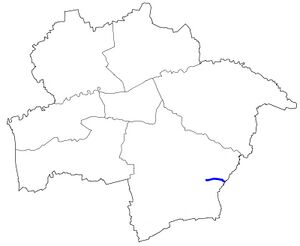 Karte Wambelner Grenzgraben