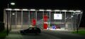 Parkhaus am Westausgang bei Nacht