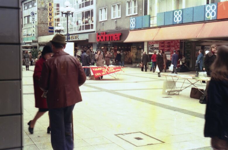 co op in der Weststraße, ca. 1975