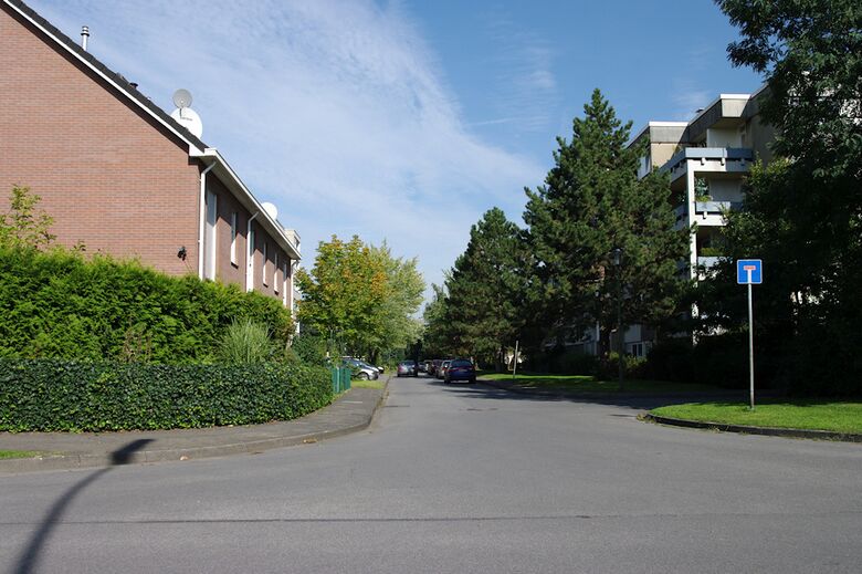 Kastanienweg von der Eichenstraße aus
