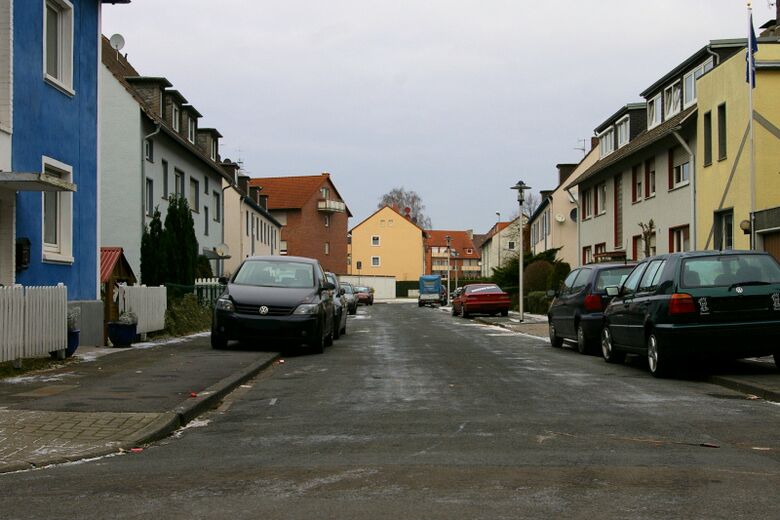 Metzer Straße von der Spichernstraße aus