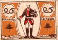 1921: 25 Pfennig (VS: Carl Friedrich von Wolffersdorff)
