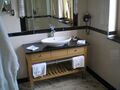 Bad Hotelzimmer auf Gut Kump
