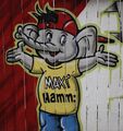 Maxi an der Kubiz Baustelle