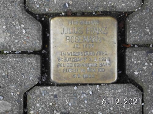 Stolperstein Ostenwall 19 I.jpg