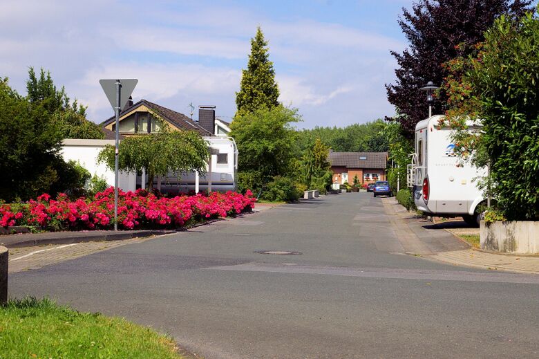 Walterstraße von Am Gallberg aus
