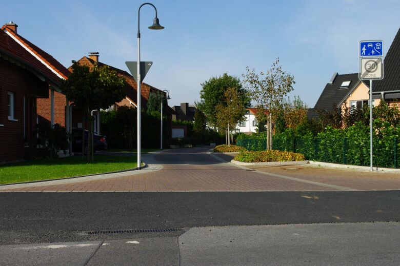 Goldregenweg von der Brandheide aus