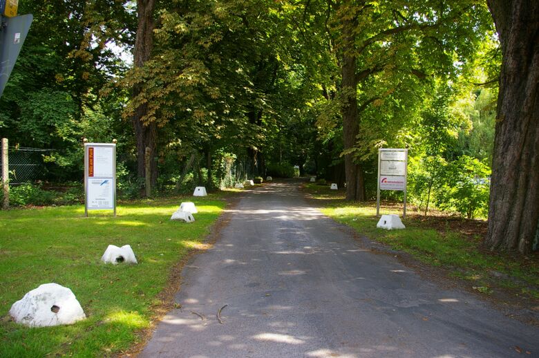 Haus Kentrop von der Marker Allee aus