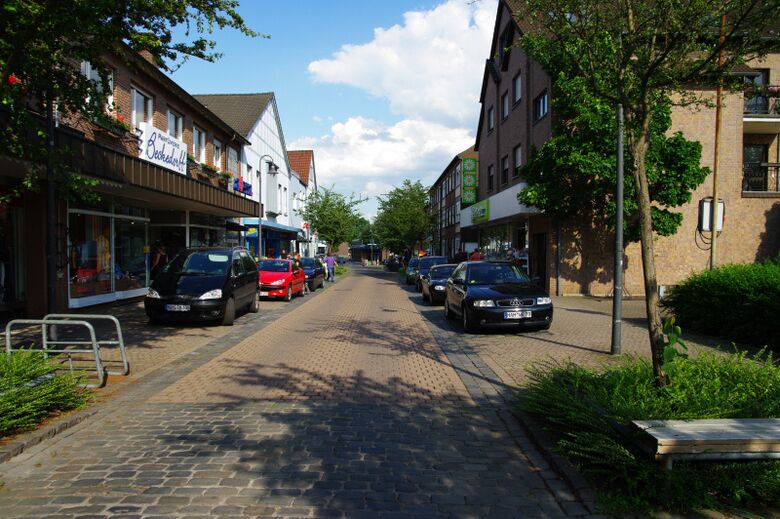 Oswaldstraße Richtung Hohenhöveler Straße