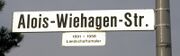 Strassenschild Alois Wiehagen Strasse.jpg