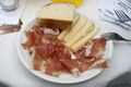 Portion Parmaschinken mit Käse (Trattoria Italiana Da Enzo)