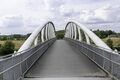 Nlick über die Lippebrücke zur Halde Radbod