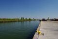 Datteln-Hamm-Kanal vom Westhafen nach Osten