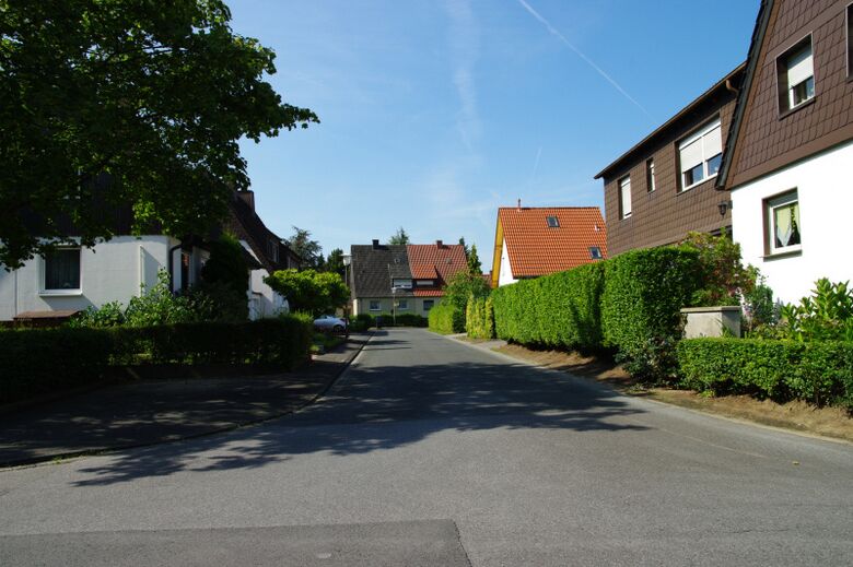 Mazatlanstraße vom Culmer Weg aus