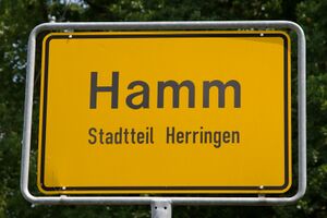 Ortstafel Herringen