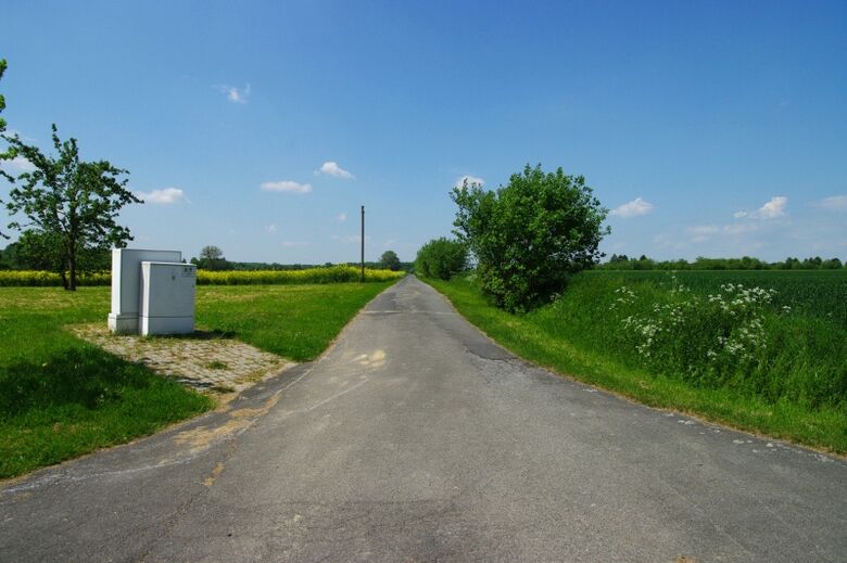 Zehntgarbenweg vom Osterfliericher Weg aus Richtung Kuhlbachweg