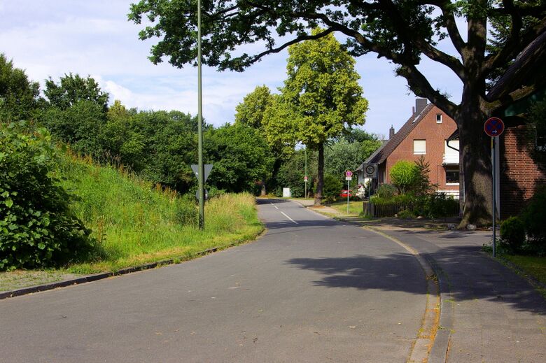 Alte Soester Straße von der Soester Straße aus