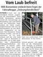 Westfälischer Anzeiger, 17. Oktober 2009