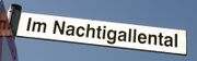 Strassenschild Im Nachtigallental.jpg