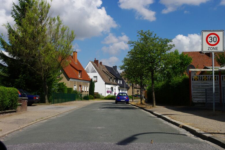 Hans-Böckler-Straße von der Hammer Straße aus