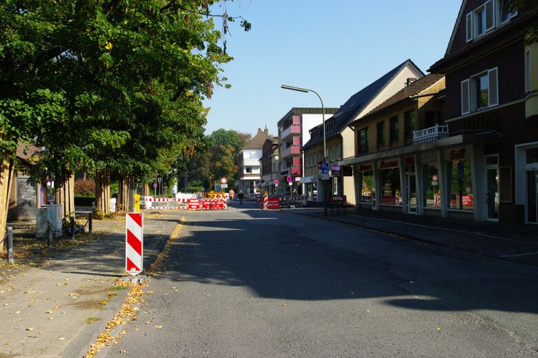 Neufchateaustraße von der Fangstraße aus Richtung Dortmunder Straße