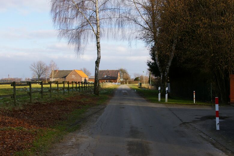 Kettermannweg von der Allener Straße aus