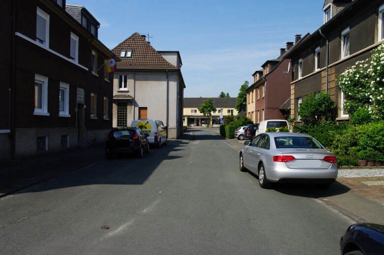 Gartenstraße von der Immanuel-Kant-Straße Richtung Amtsstraße