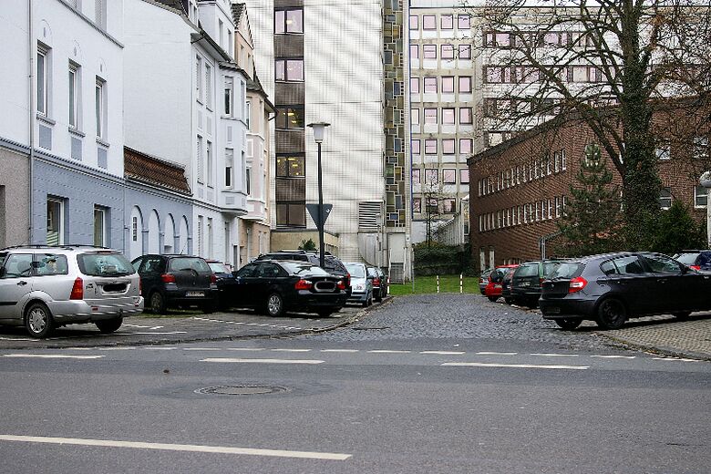 Rückertstraße von der Werler Straße aus