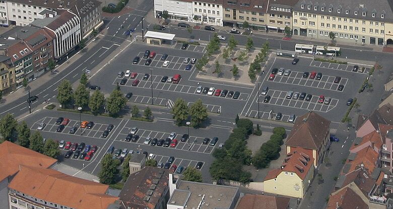 Luftbild Santa-Monica-Platz