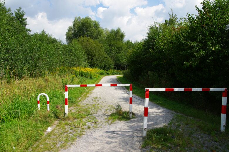Dechant-Heinz-Booms-Weg vom Sachsenring aus