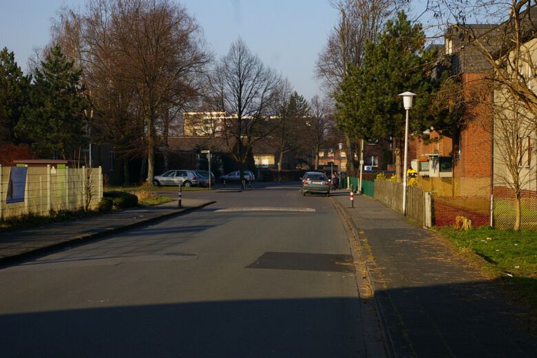 Bonifatiusweg vom Herringer Weg Richtung Lange Straße